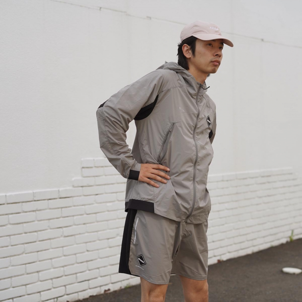 F.C.Real Bristol / BREATHABLE TRAIL JACKET (Light Gray)