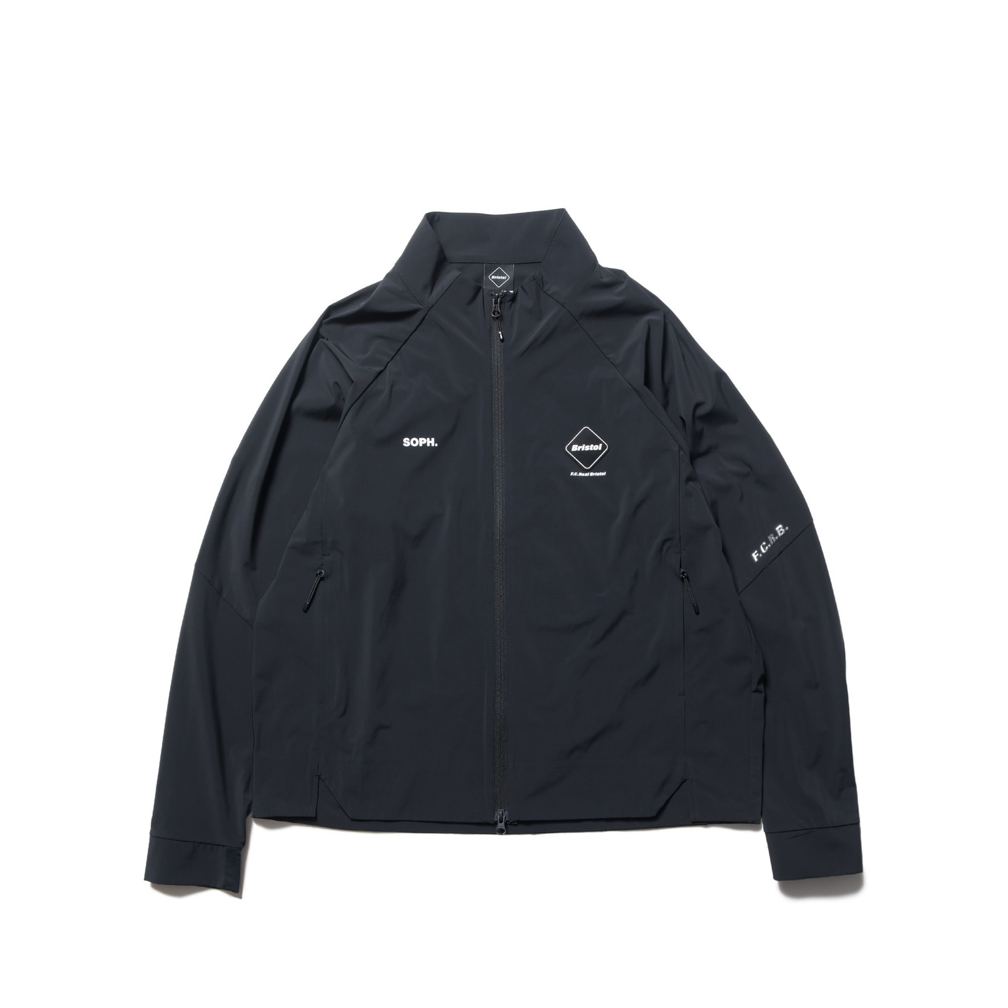 F.C.Real Bristol / CORDURA STRETCH TEAM TRACK JACKET (Black)