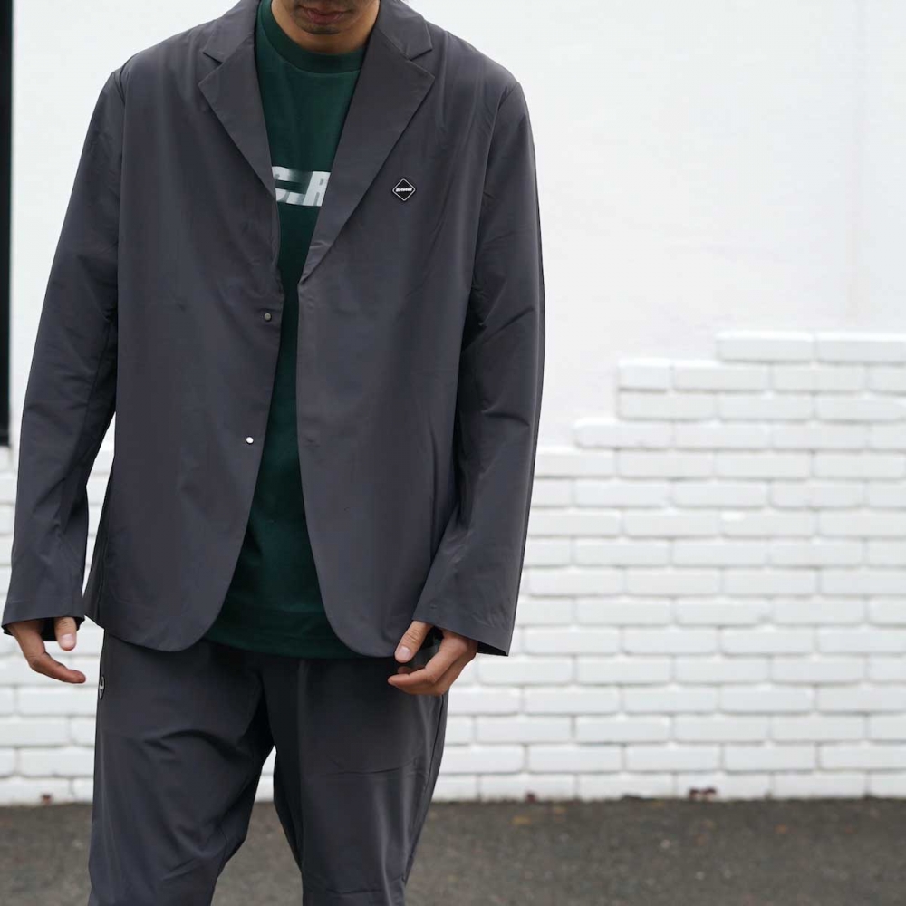L 未使用 F.C. Real Bristol Tech T ブラック Tシャツ TECH S／S TRAIL TOP FCRBー