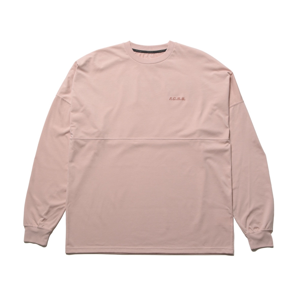 F.C.Real Bristol / BIG LOGO L/S BAGGY TEE (Pink) 