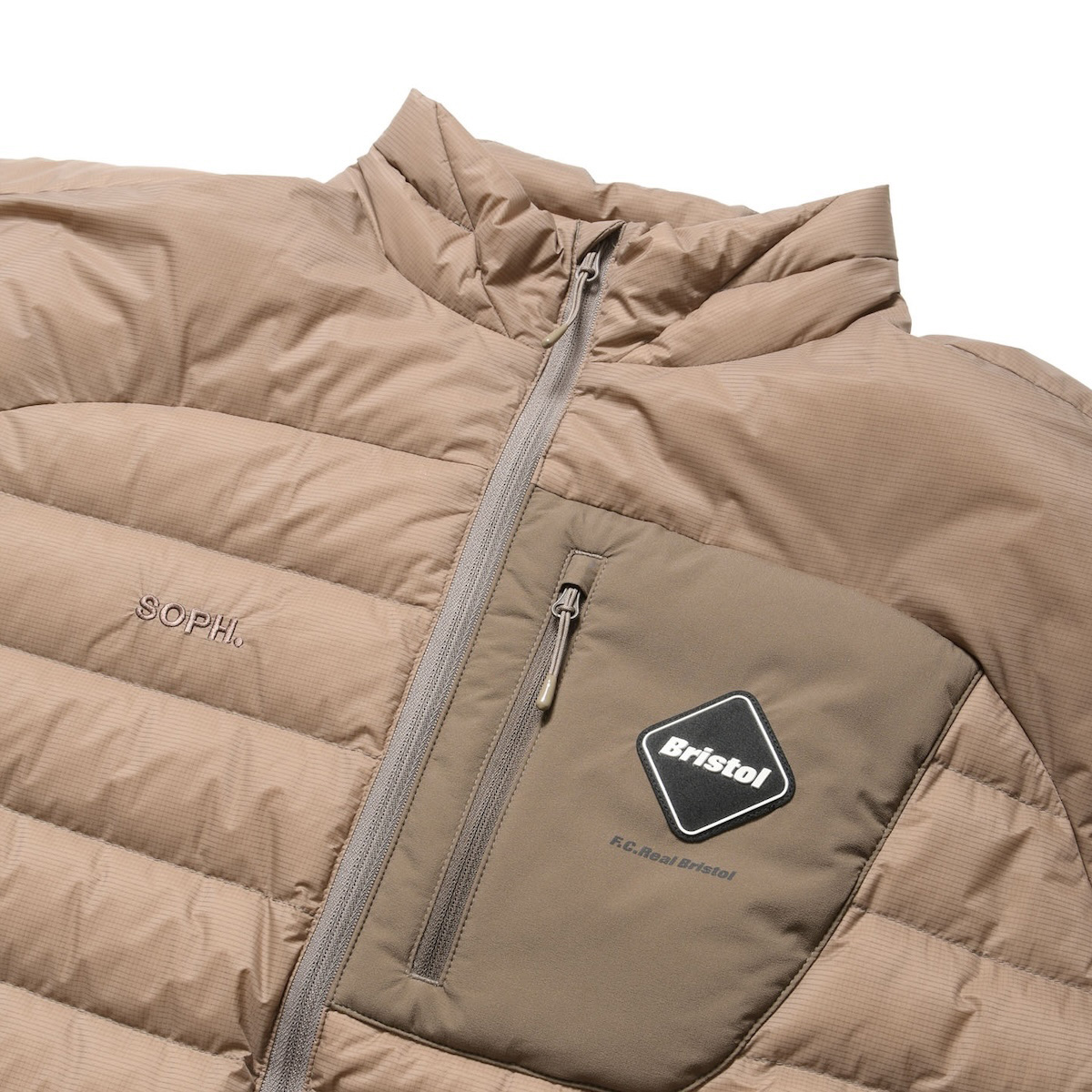 F.C.Real Bristol / EXPEDITION DOWN JACKET (Beige)