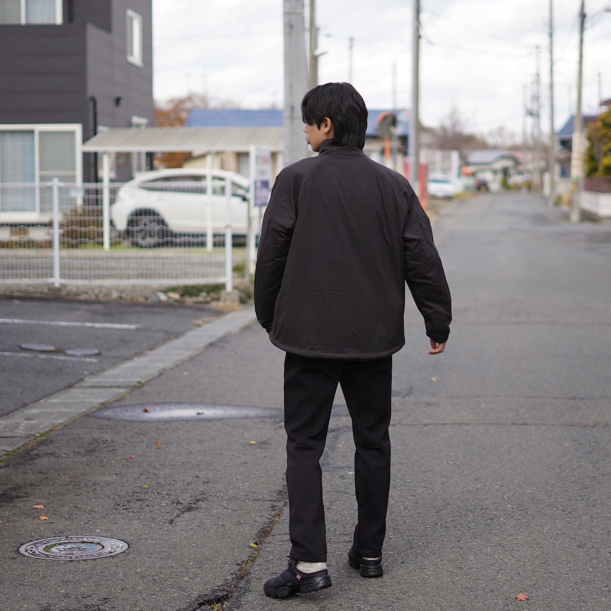 F.C.Real Bristol / VENTILATION PUFFER JACKET (Black)