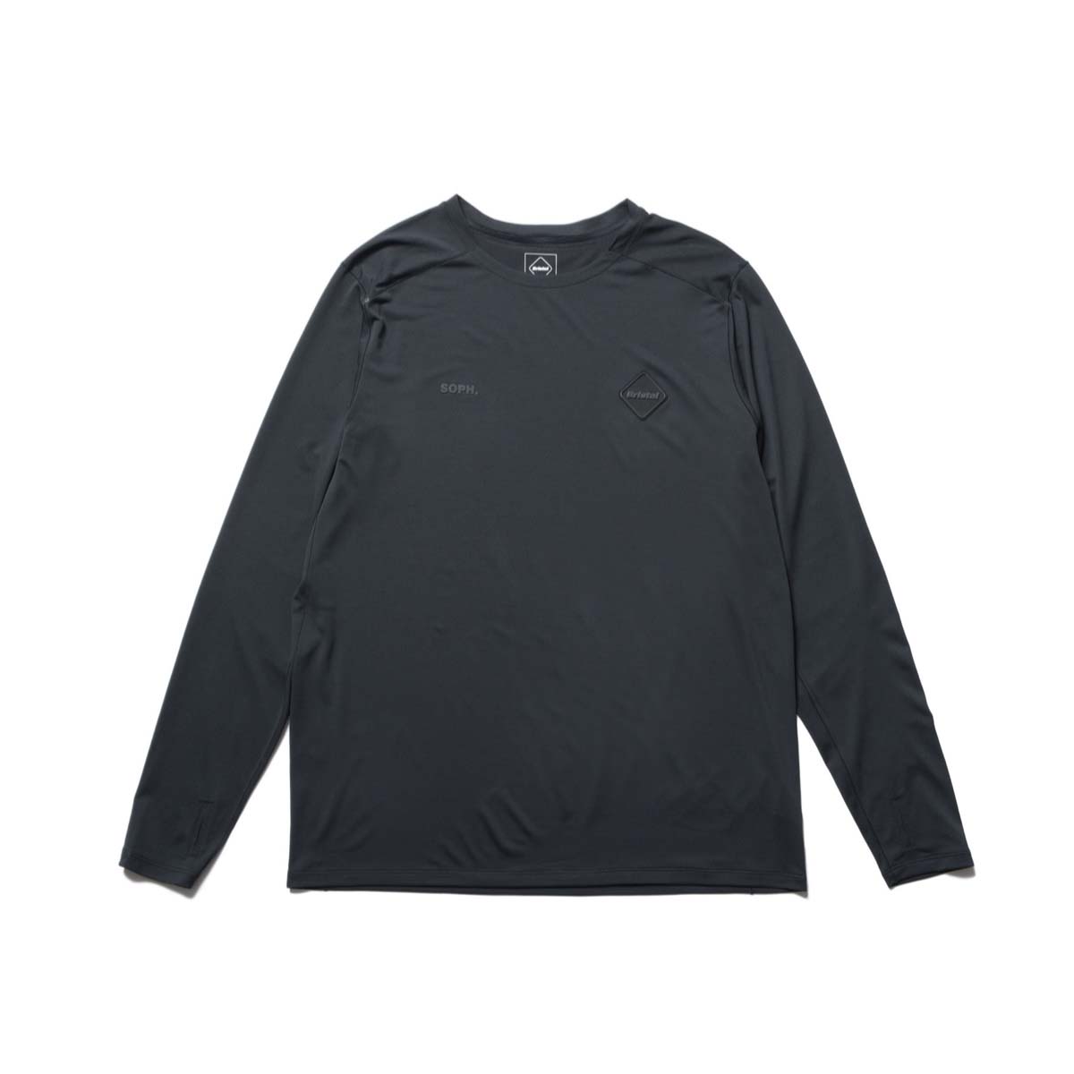 fcrb STREAM LINE L/S TOP 黒 M bristol F.C.Real Bristol]STREAM LINE L/S TOP(FCRB-240024) – R&Co.