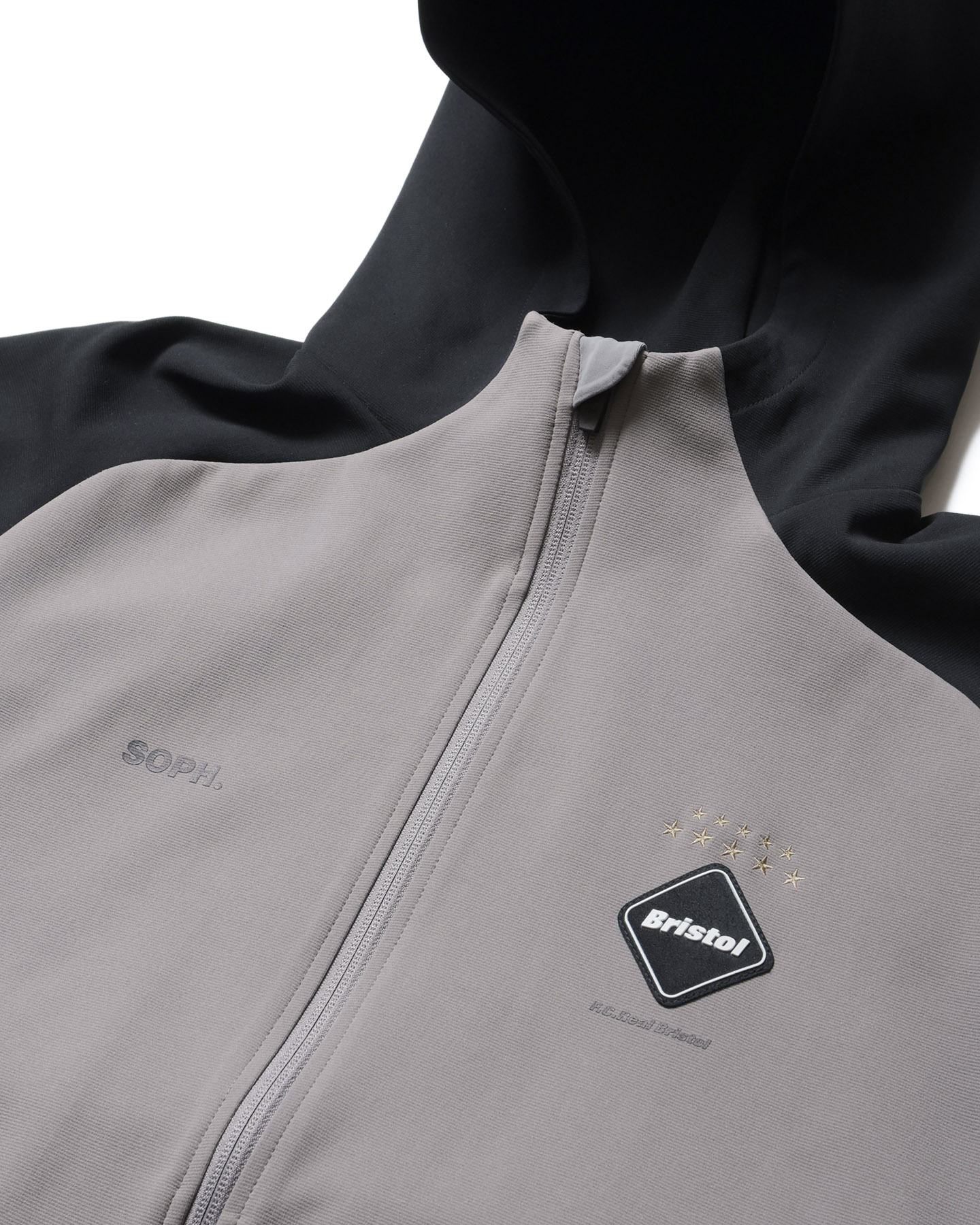 F.C.Real Bristol / PDK HOODED JACKET (Black)