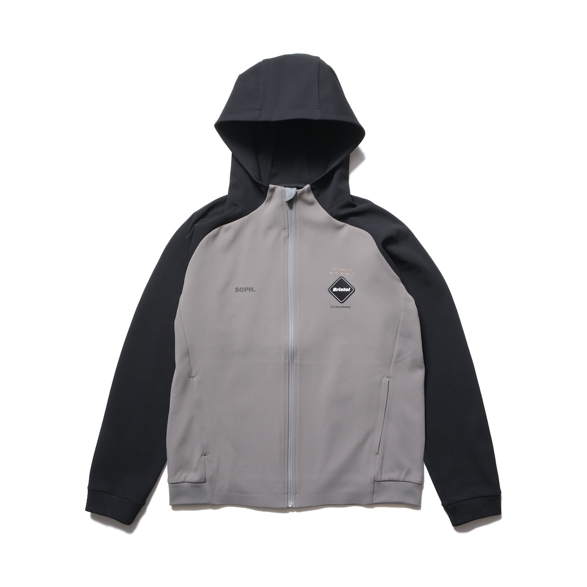 F.C.Real Bristol / PDK HOODED JACKET (Black)
