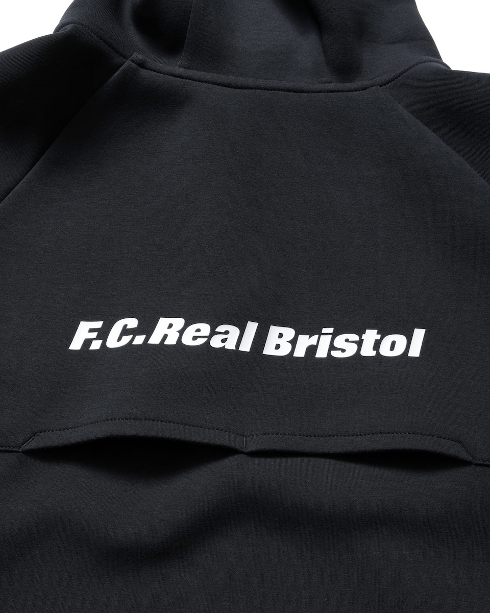 F.C.Real Bristol / TECH SWEAT VENTILATION HOODIE (Black)