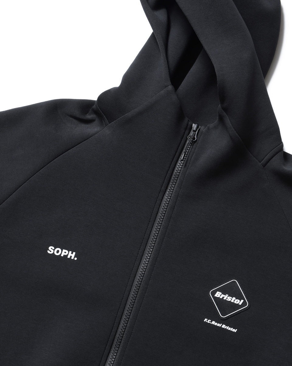 F.C.Real Bristol / TECH SWEAT VENTILATION HOODIE (Black)