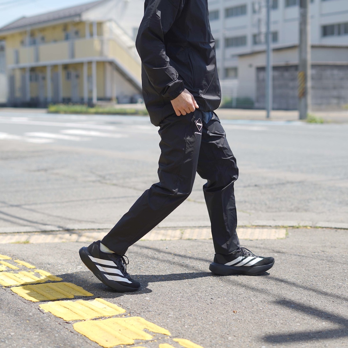 F.C.Real Bristol / LIGHT WEIGHT BREATHABLE PACKABLE PANTS (Black)