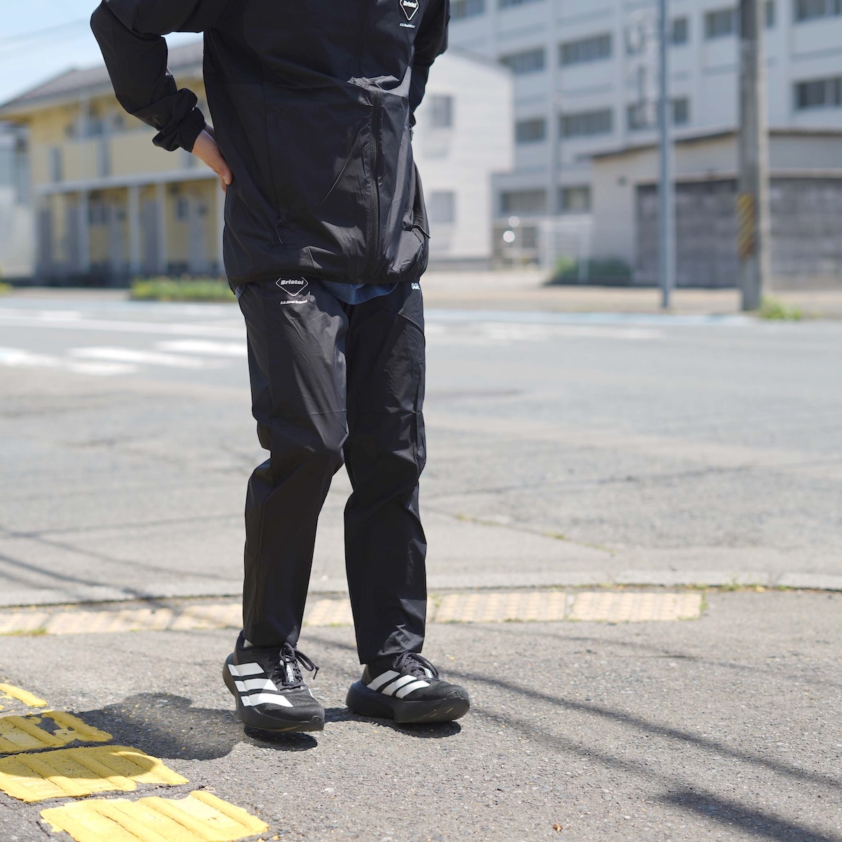 F.C.Real Bristol / LIGHT WEIGHT BREATHABLE PACKABLE PANTS (Black)