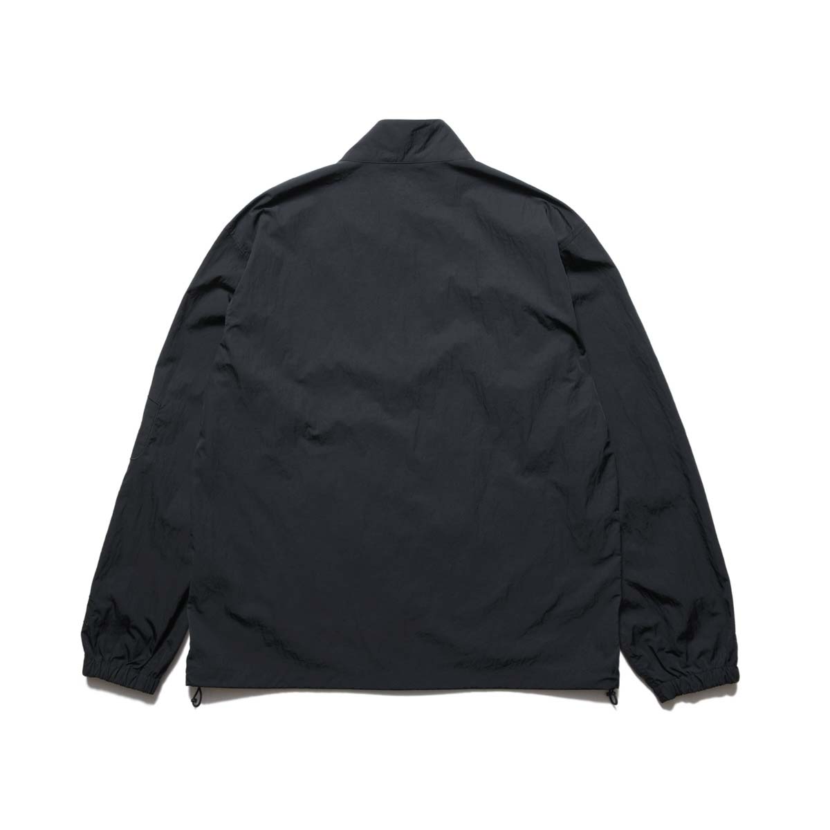 F.C.Real Bristol / BIG LOGO NYLON STAND COLLAR BLOUSON (Black)