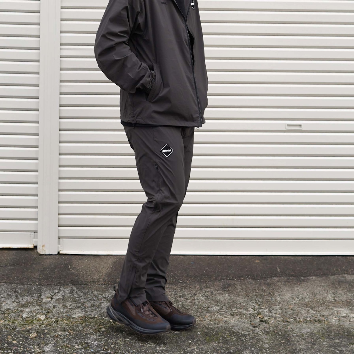 F.C.Real Bristol / CORDURA STRETCH VENTILATION TAPERED PANTS (Black)