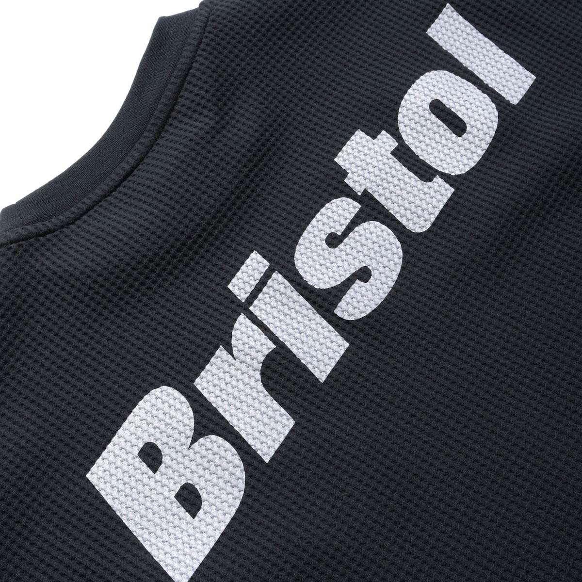 F.C.Real Bristol / TECH WAFFLE LOUNGE L/S TOP (Black)