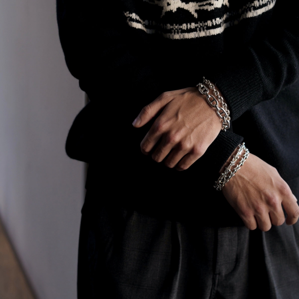 FIFTH SILVER / Silver Bracelet HL-003
