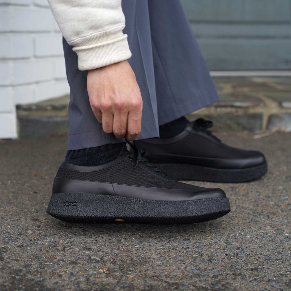 foot the coacher / BASIC SNEAKERS (Black)