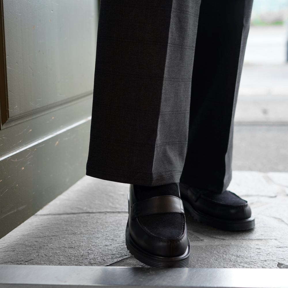 新品 foot the coacher ローファー FT LOAFER 9 黒 新品 foot the coacher ローファー FT LOAFER 9 黒 foot the coacher