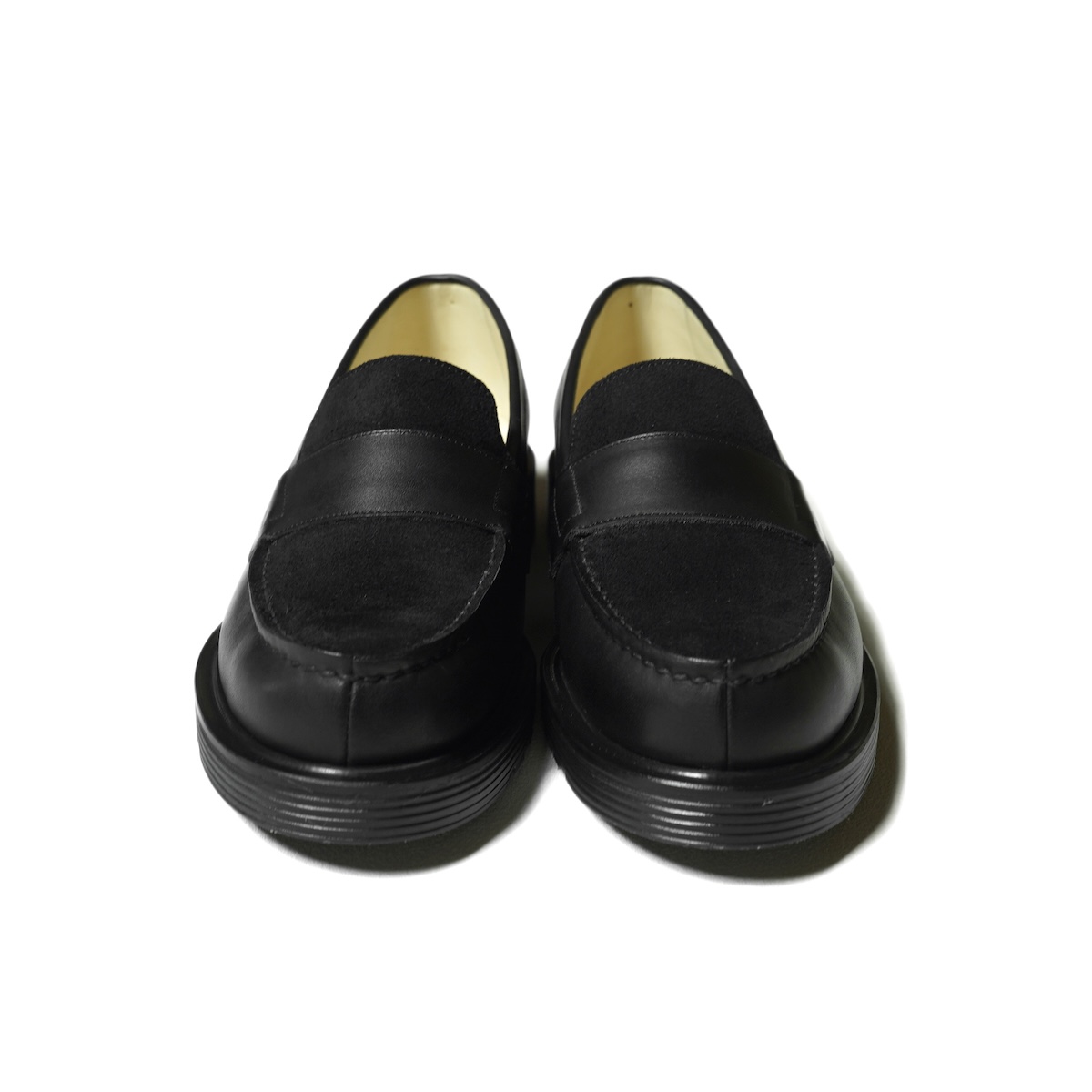 新品 foot the coacher ローファー FT LOAFER 9 黒 foot the coacher (フットザコーチャー) FT LOAFER (ブラック