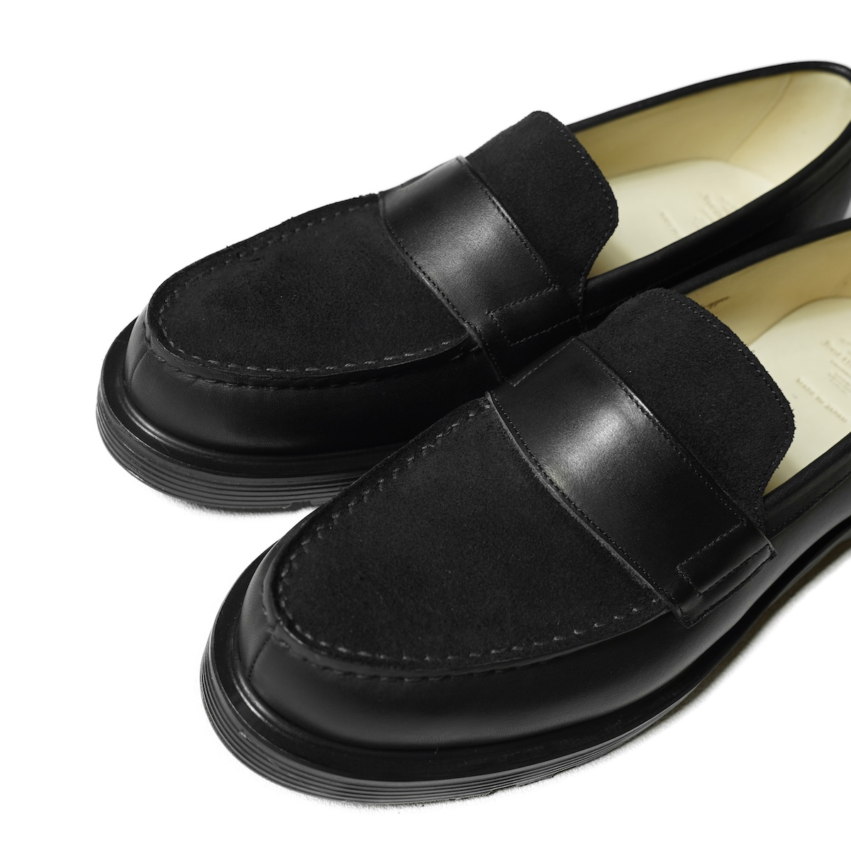 新品 foot the coacher ローファー FT LOAFER 7 黒 foot the coacher (フットザコーチャー) FT LOAFER (ブラック)/正規