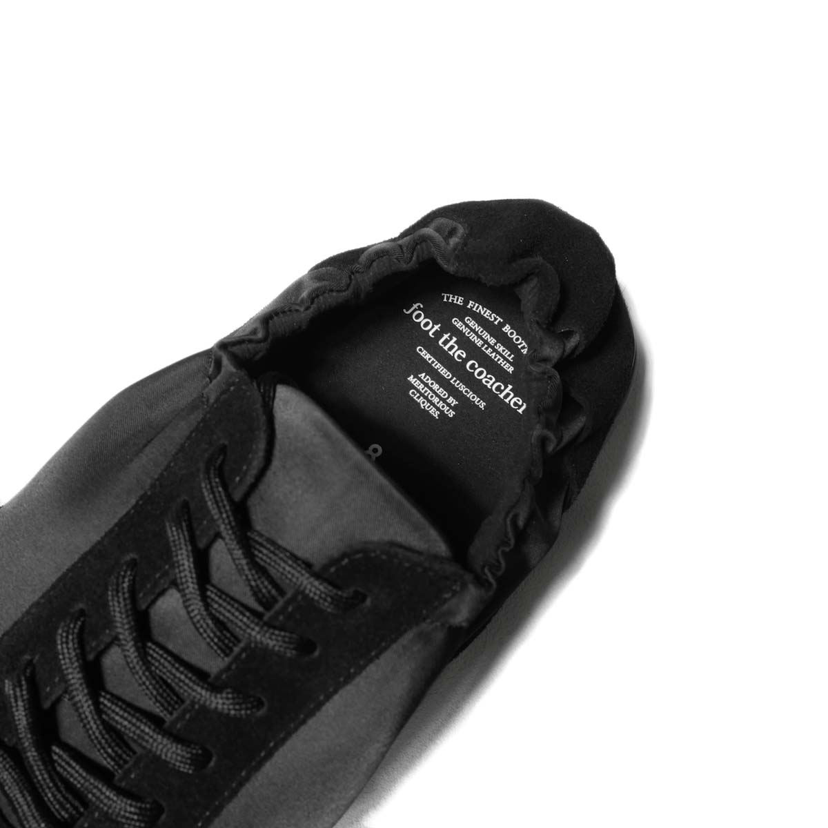 foot the coacher / EASY SNEAKERS (Black)