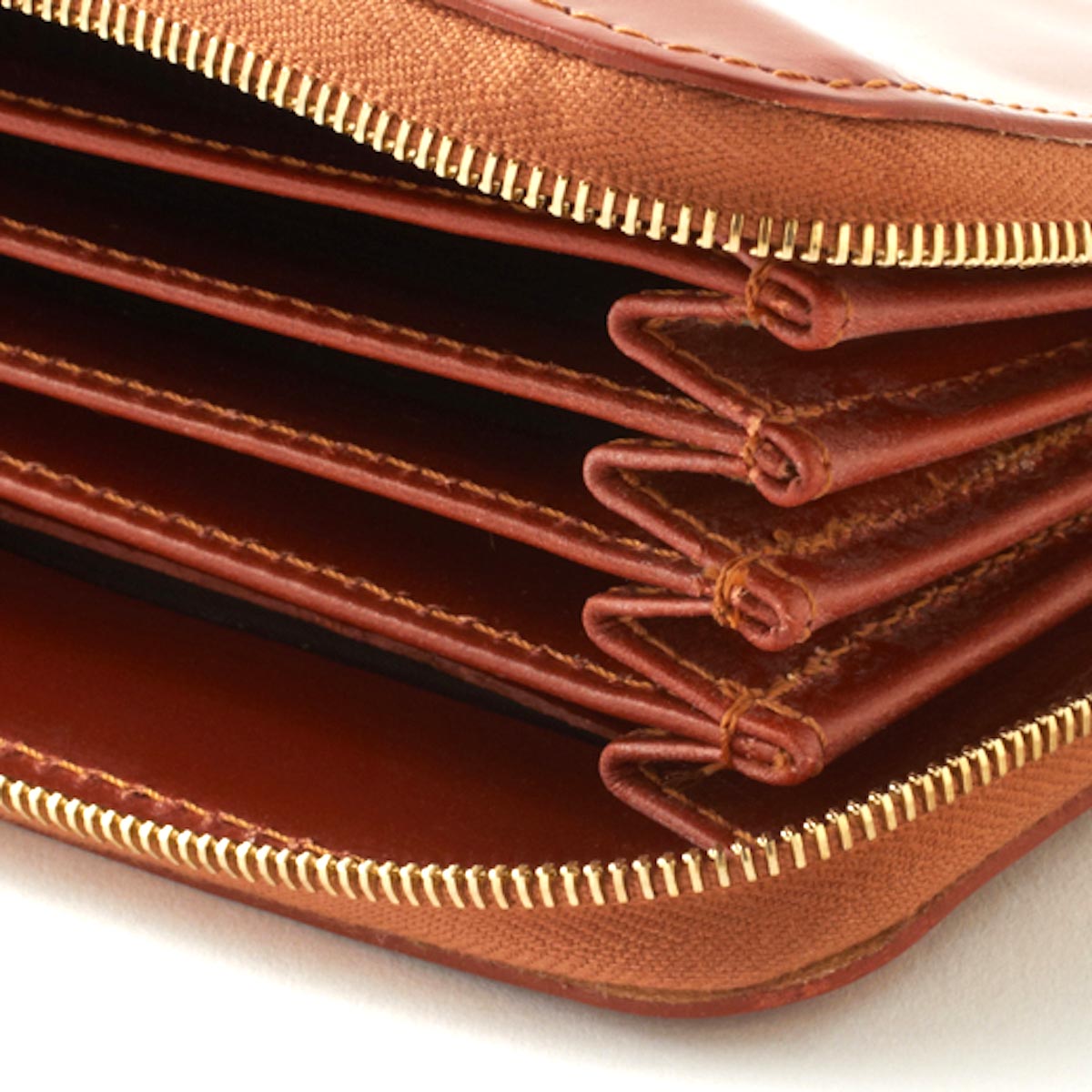 GLENROYAL / WALLET WITH DIVIDERS -OXFORD TAN