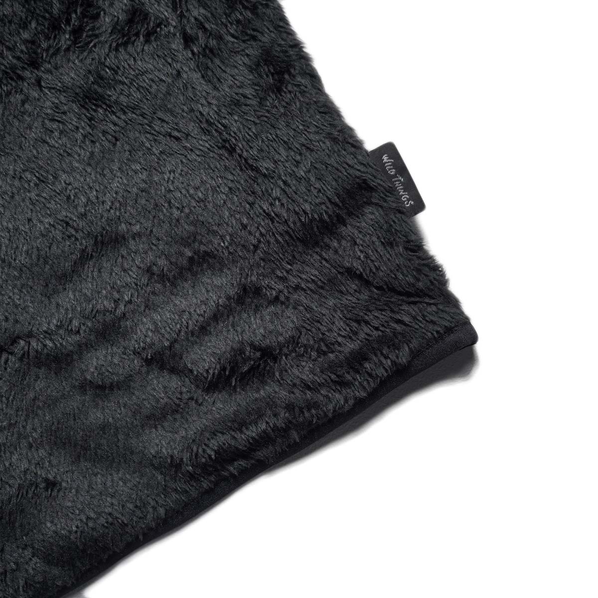 WILDTHINGS / LEVEL3 SHAGGY CREW (Black) 裾、ピスネーム