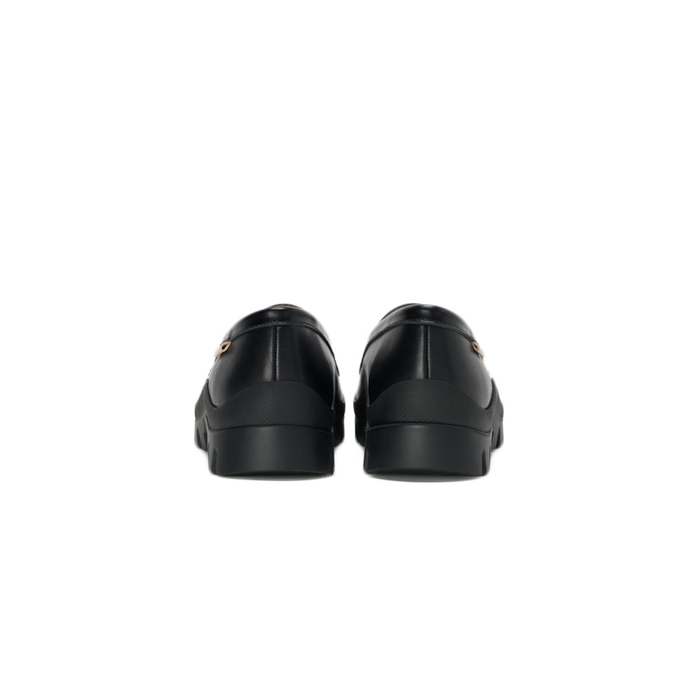Hender Scheme 黒ローファー Hender Scheme エンダースキーマ コインローファー slouchy mf