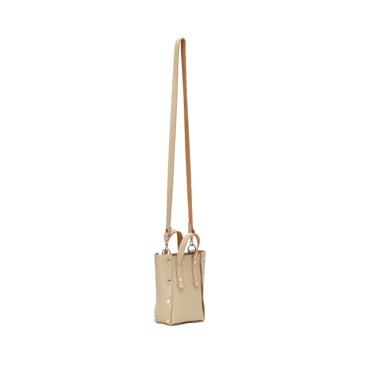 Hender Scheme / Assemble Hand Bag Tall XS (Beige)  側面