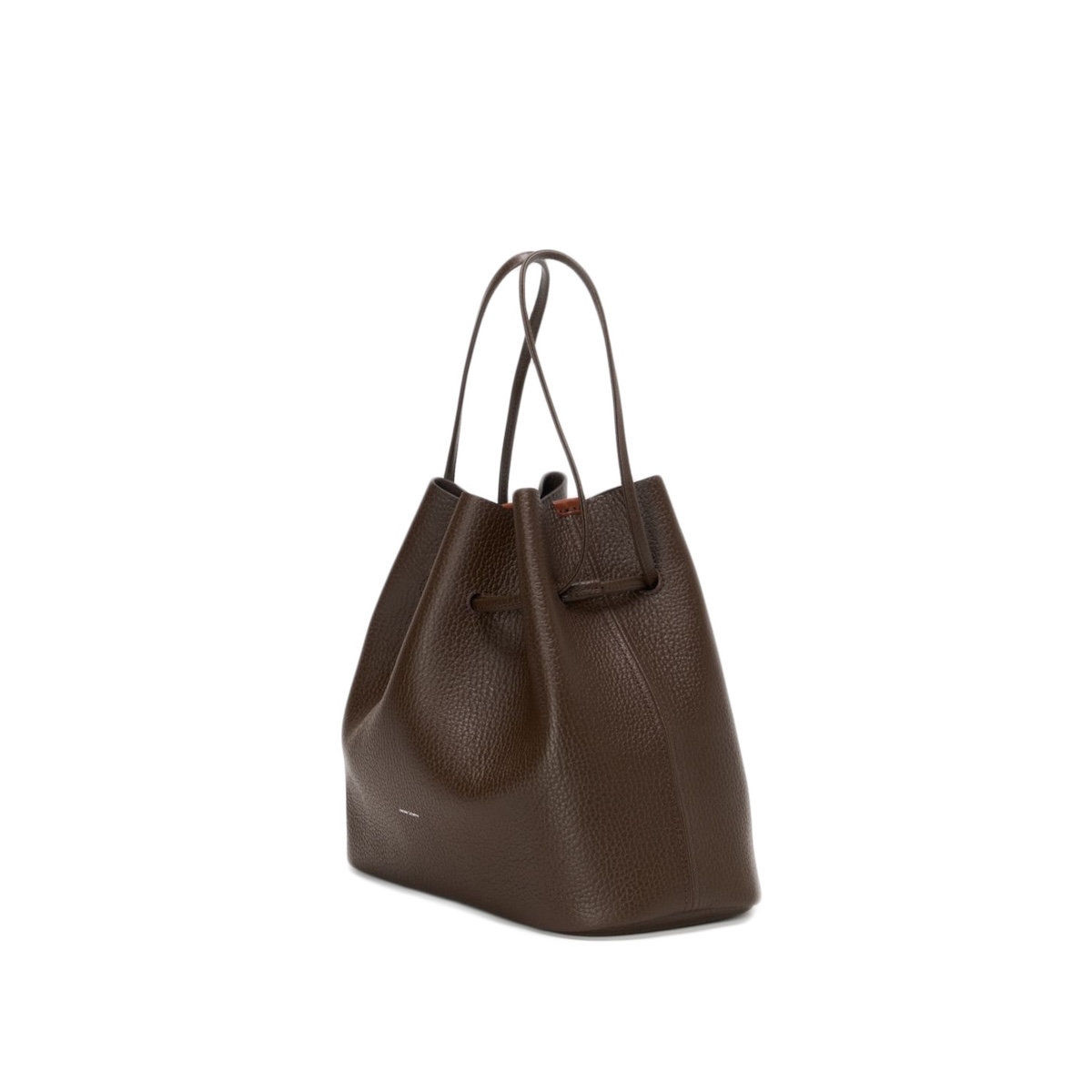 Hender Scheme / bucket bag (dark brown) サイド
