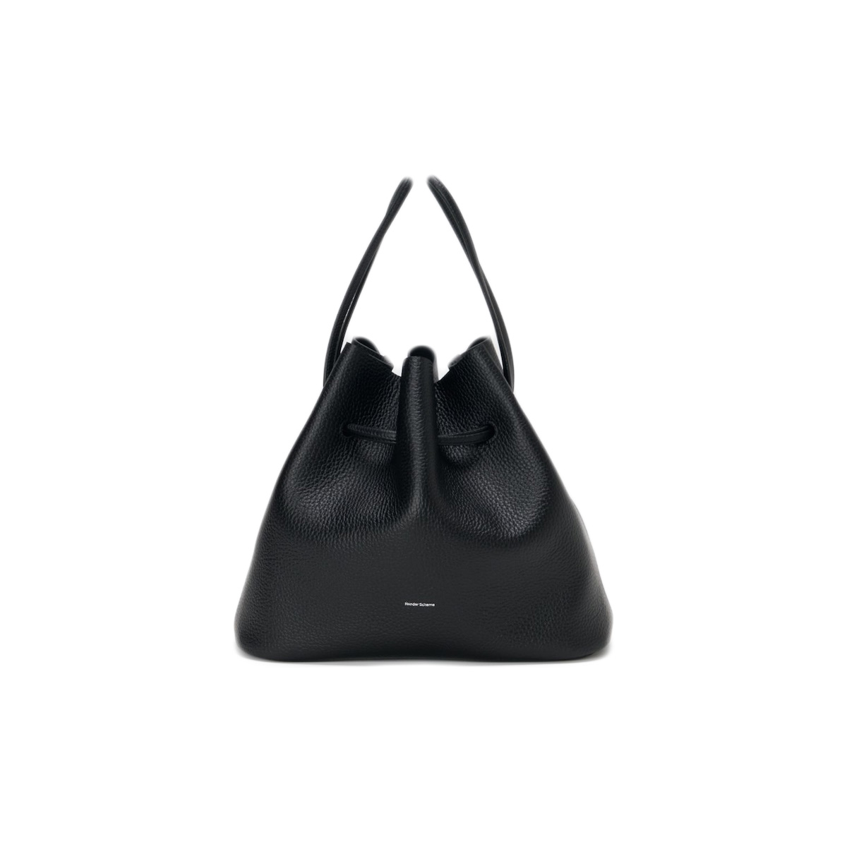 Hender Scheme / bucket bag (black) 正面