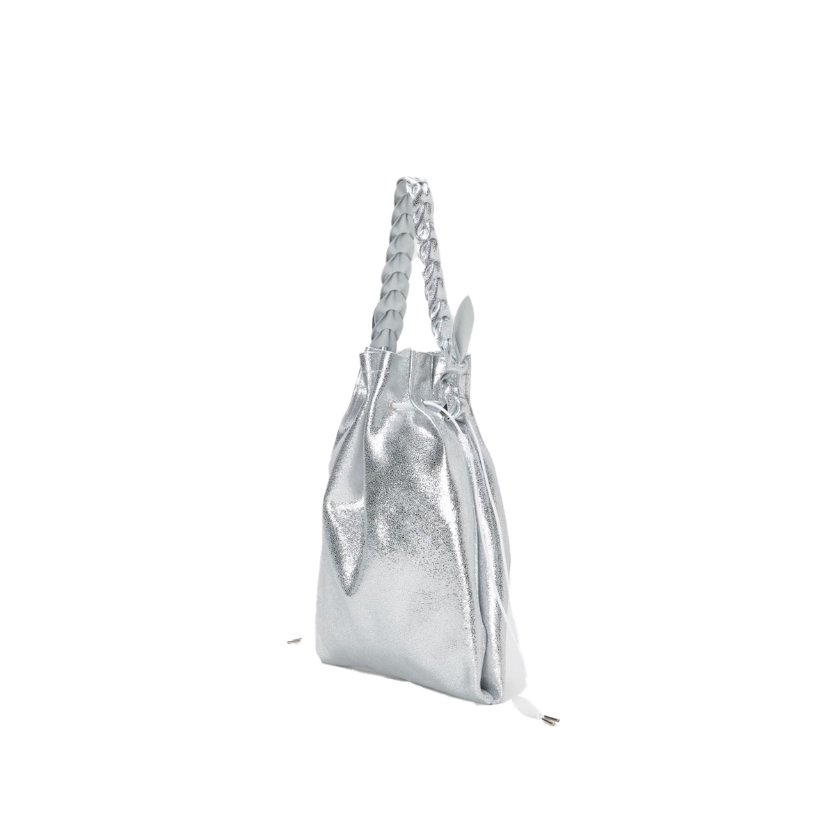 Hender Scheme / woven sac gloss (Silver) サイド