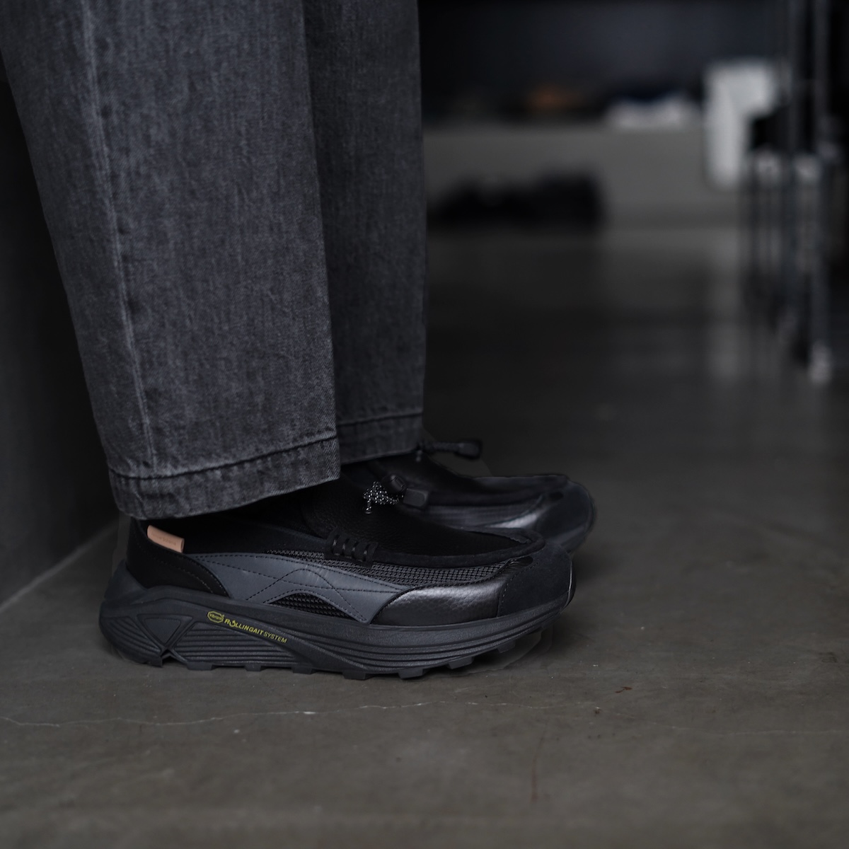 Hender Scheme / polar loafer (Black)