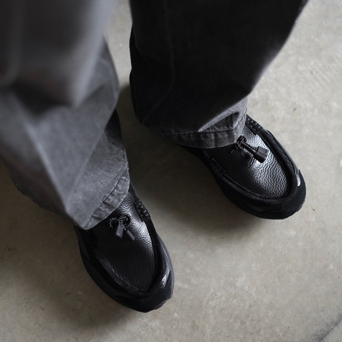 Hender Scheme / polar loafer (Black)