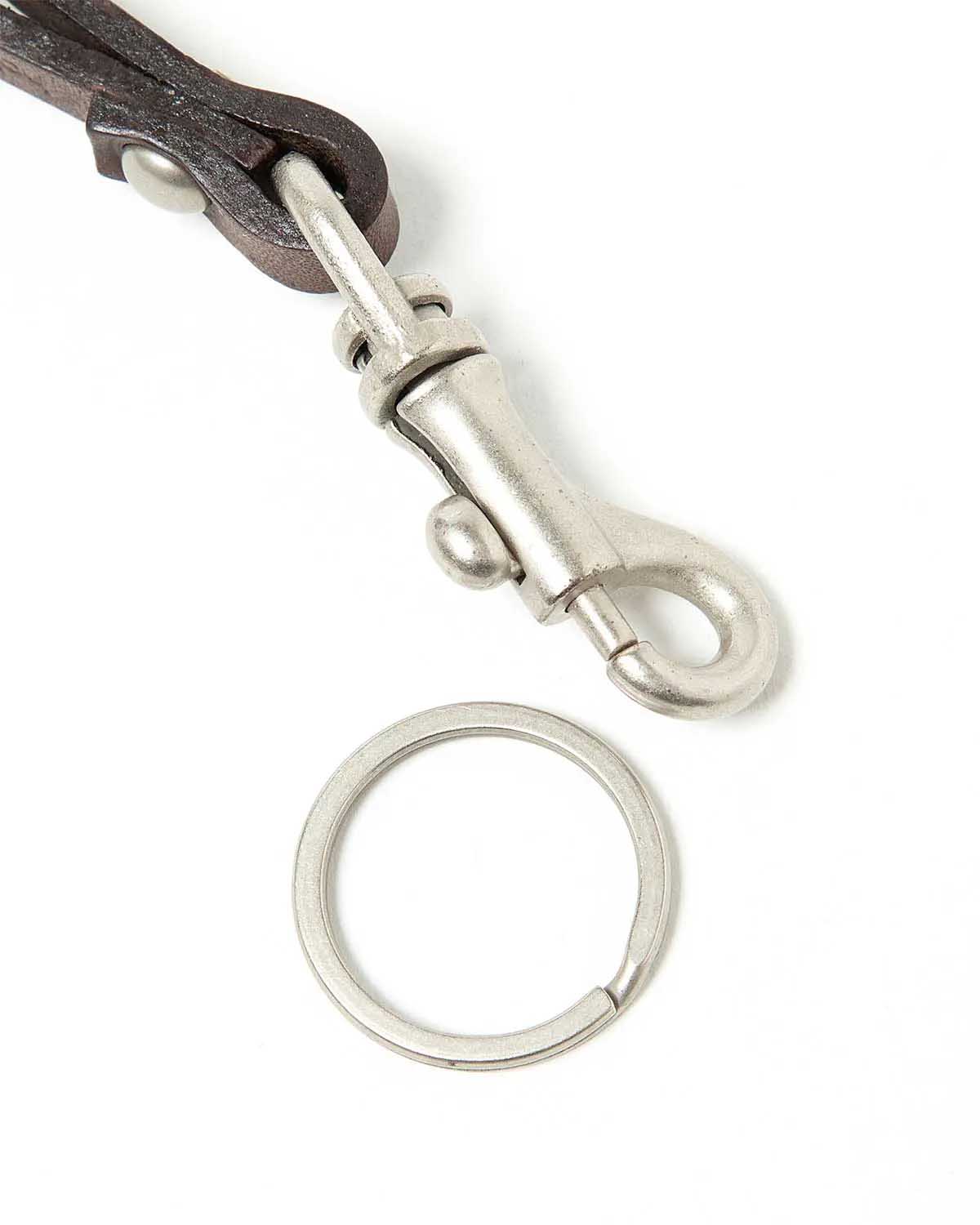 HOBO / hb-a4203 STUDDED LONG KEY RING COW LEATHER