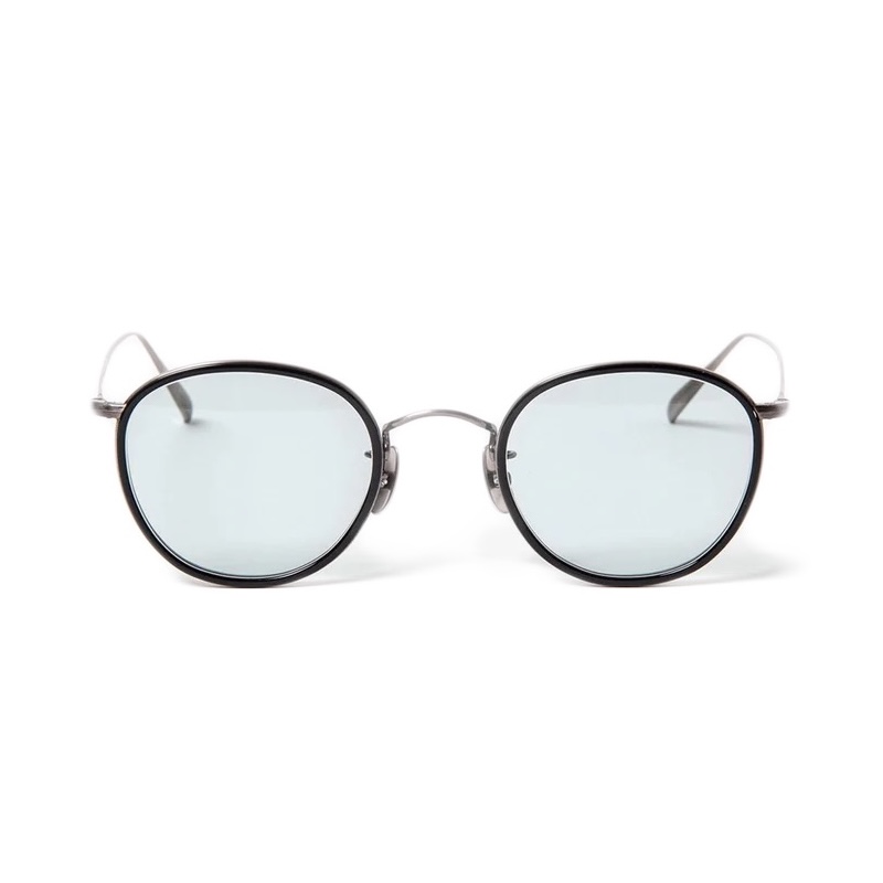 HOBO / ROUND FRAME SUNGLASSES TITANIUM by KANEKO OPTICAL (Black)