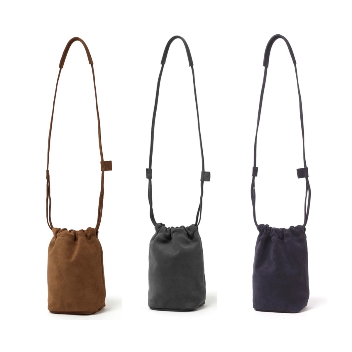 HOBO / HB-BG4401 DRAWSTRING POUCH Cow Suede