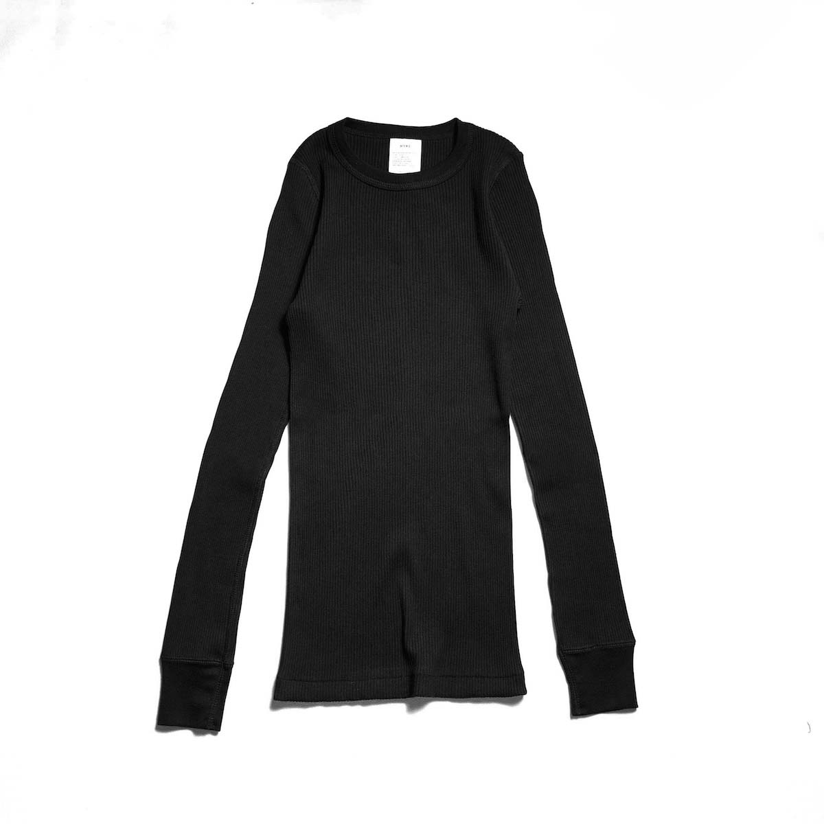 HYKE - 【新品】  HYKE / ハイク | LONG-SLV TEE/BIG FIT Tシャツ | 1 | ブラック | レディース HYKE / LONG-SLV TEE (Black)