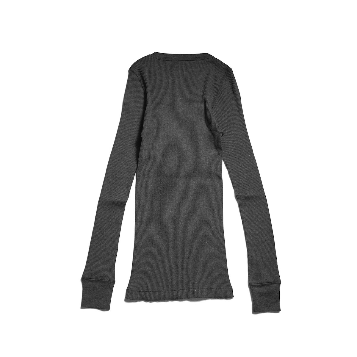 HYKE / LONG-SLV TEE (Charcoal)