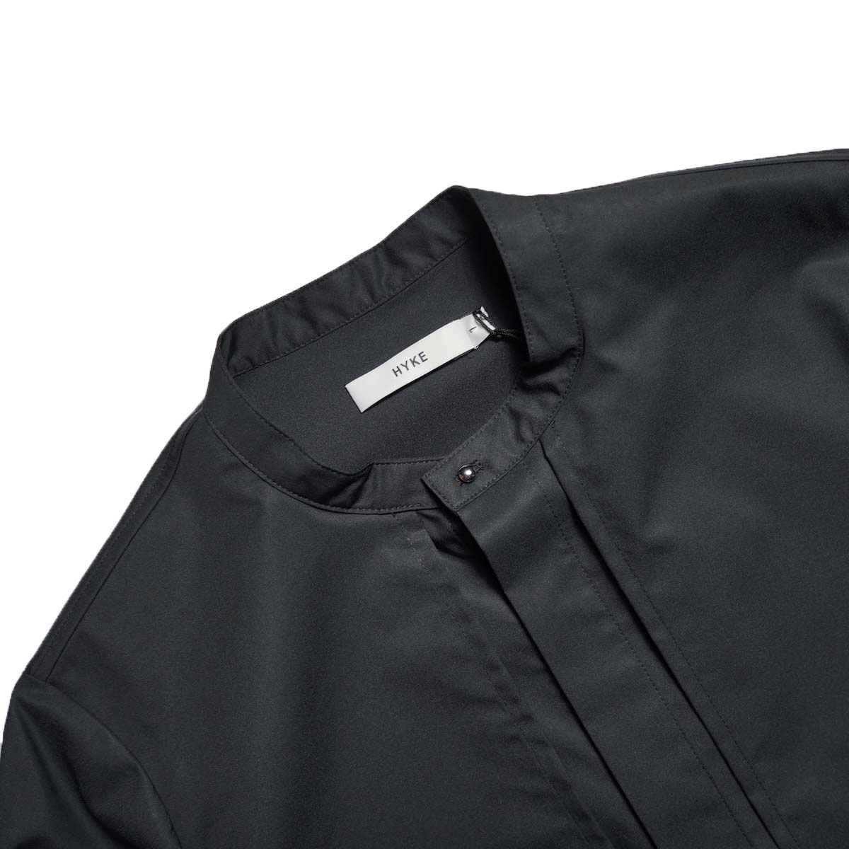 HYKE / T/C BALLOON SLEEVE BLOUSE (Black)
