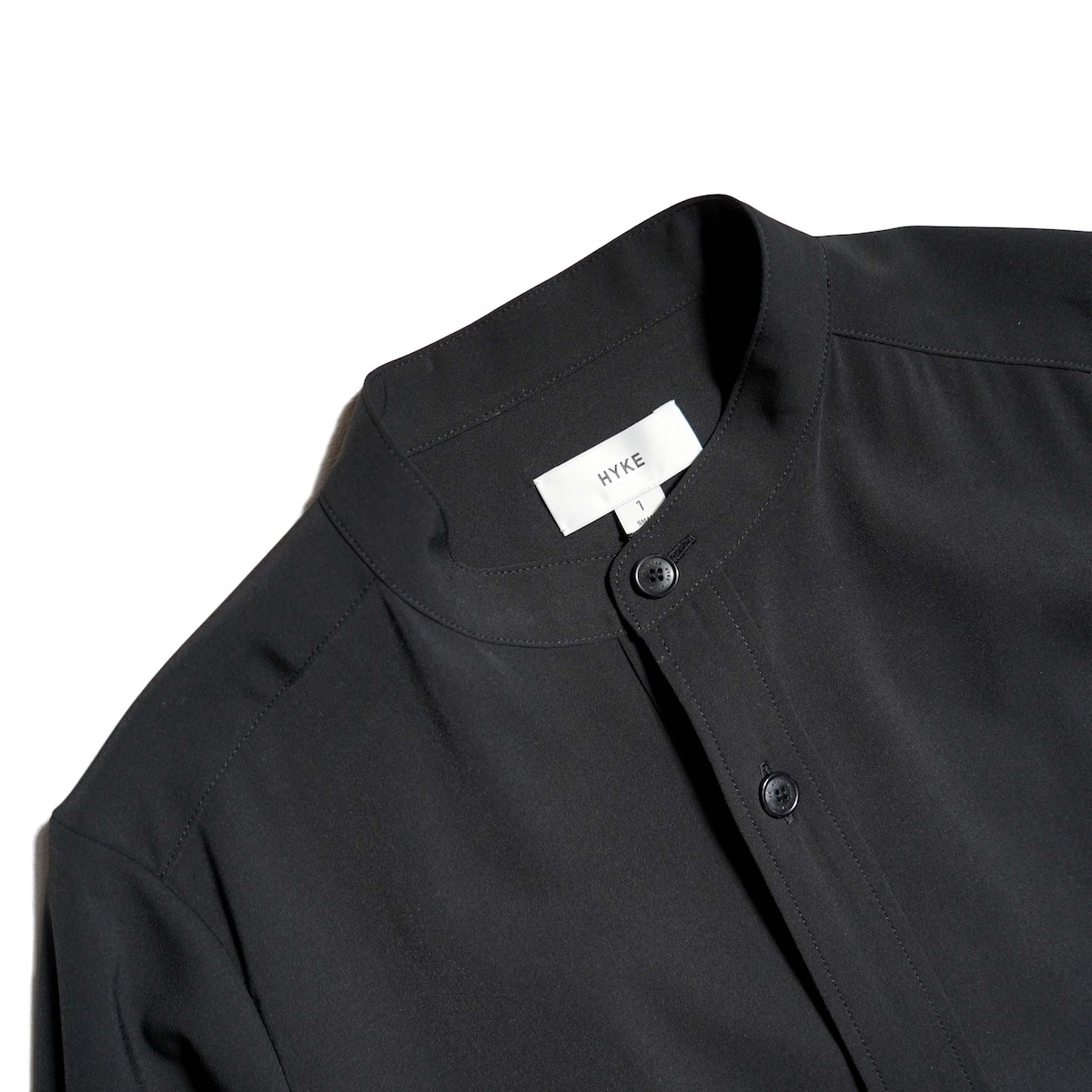 HYKE / MAXI SHIRT DRESS (Black)