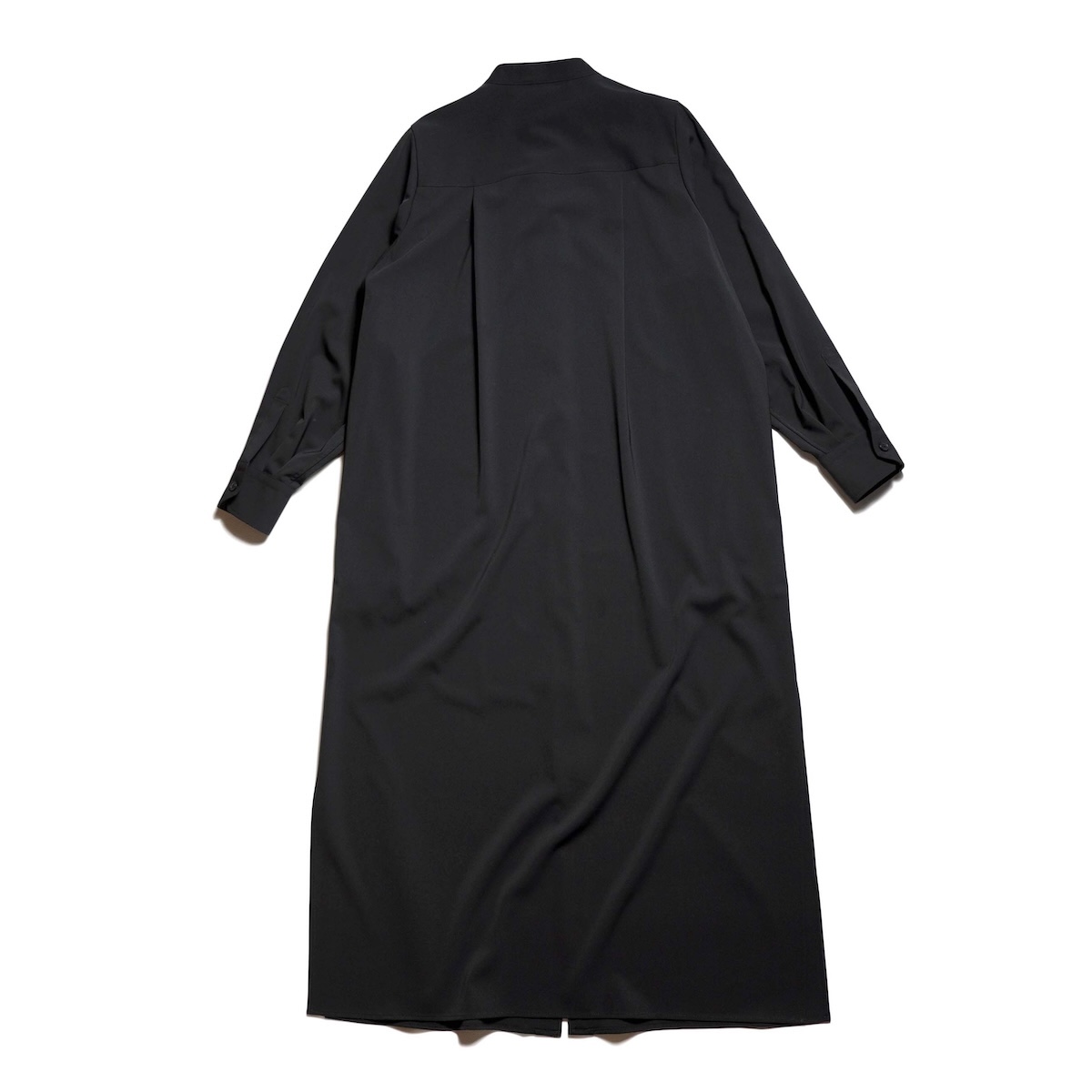 HYKE / MAXI SHIRT DRESS (Black)