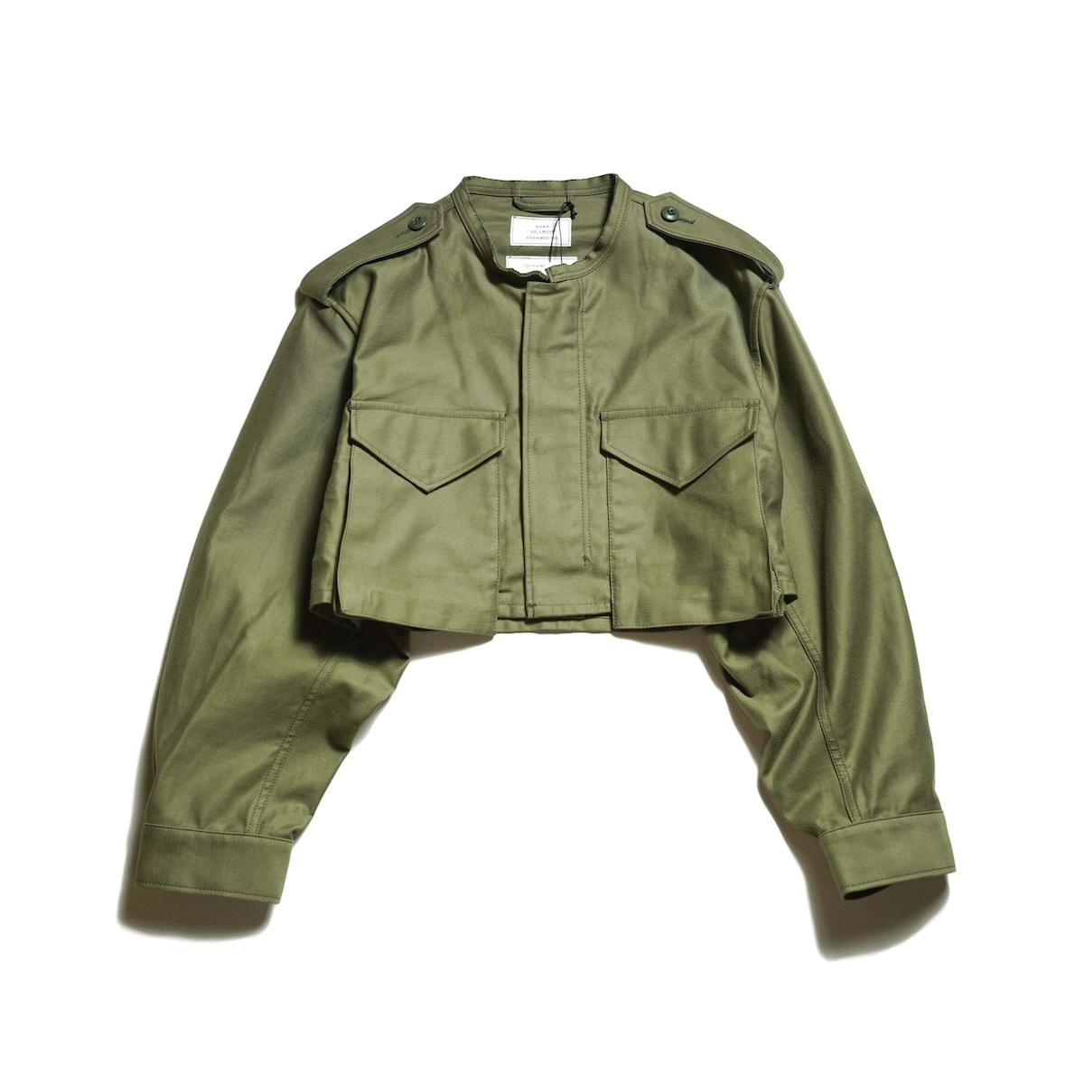 HYKE - HYKE　ジャケット　レディース　オリーブ HYKE / TYPE M-51 CROPPED FIELD JACKE (Olive Drab)