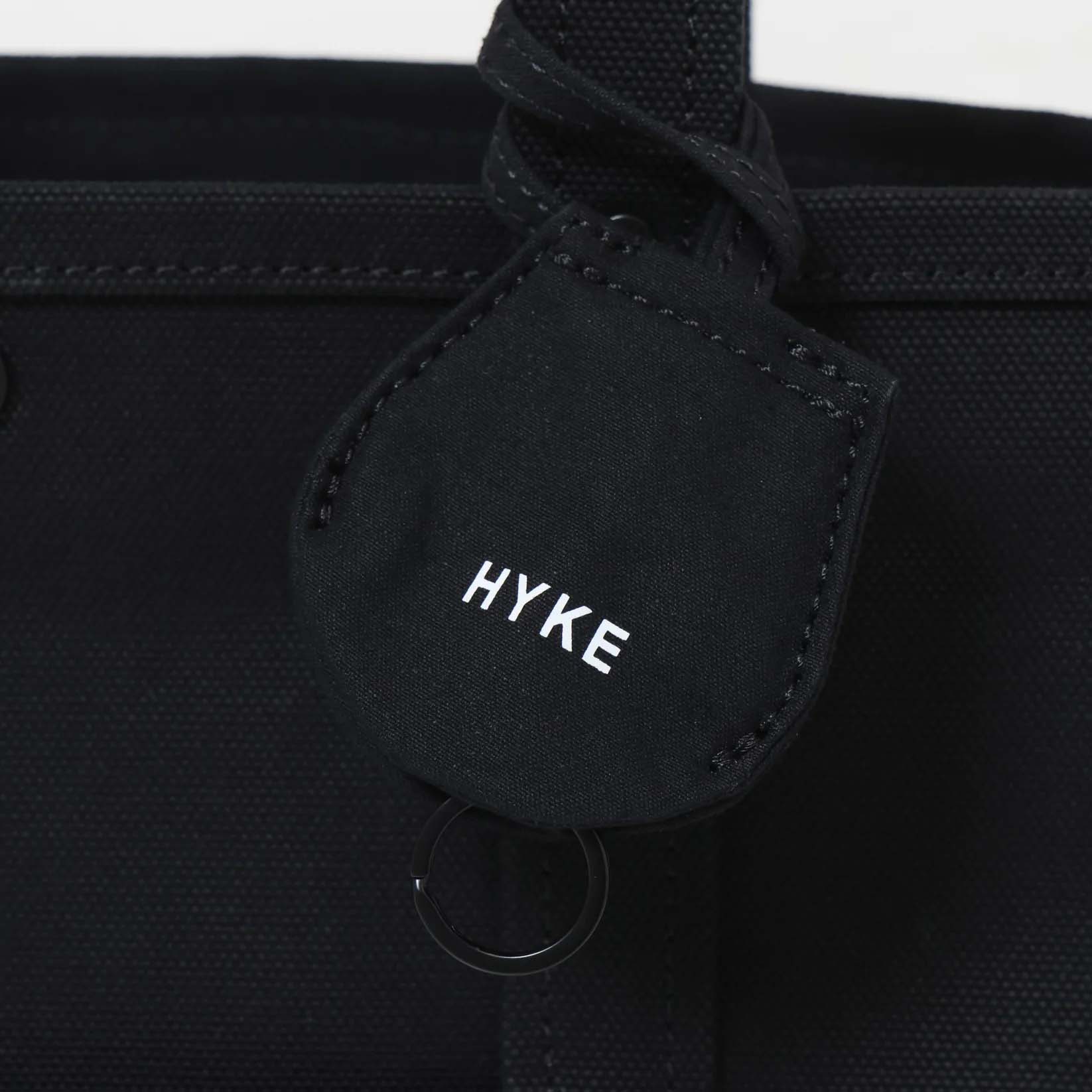 HYKE  / TOTE BAG - MEDIUM (Black) 付属パーツ