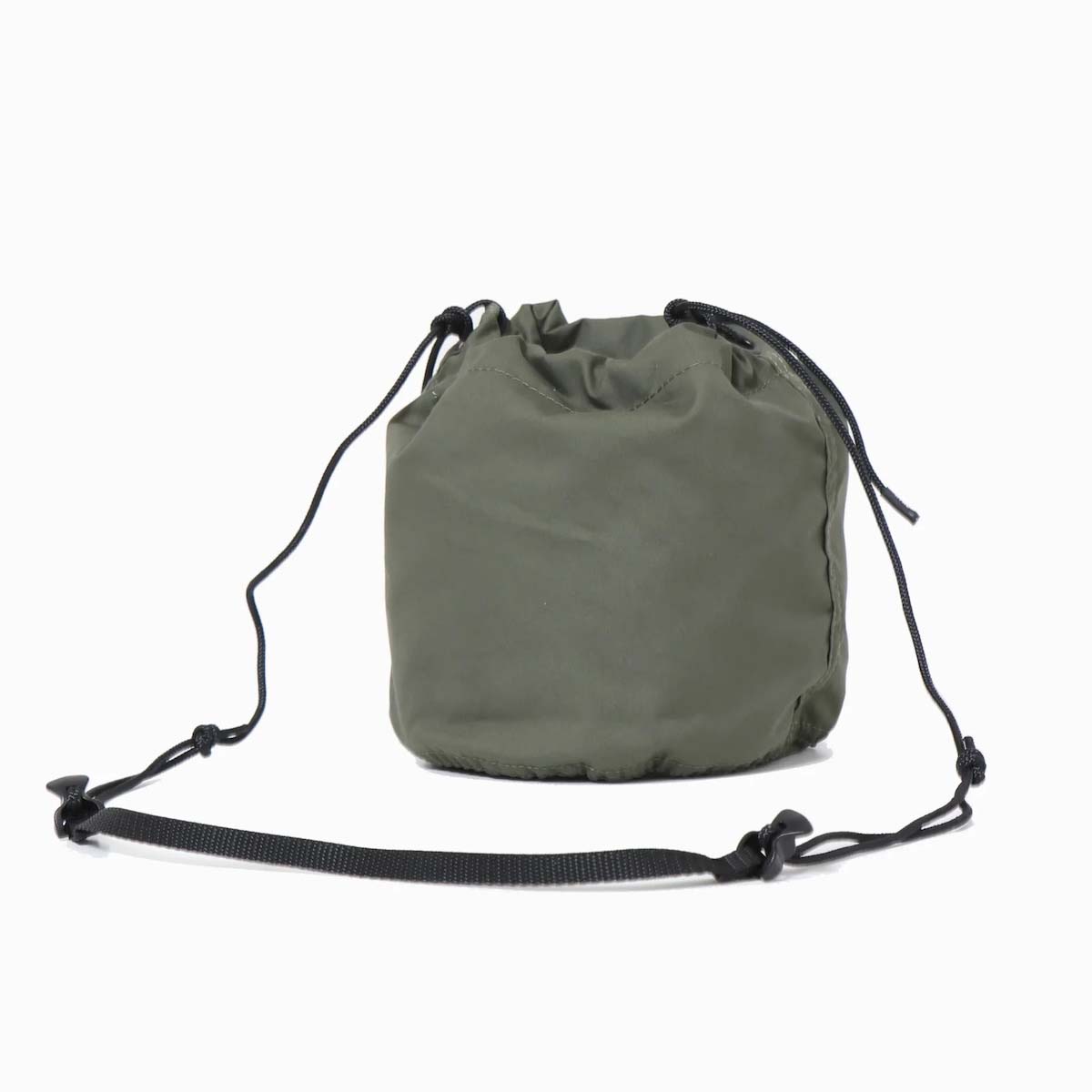 HYKE  / SHOULDER POUCH (Olive Drab) 背面