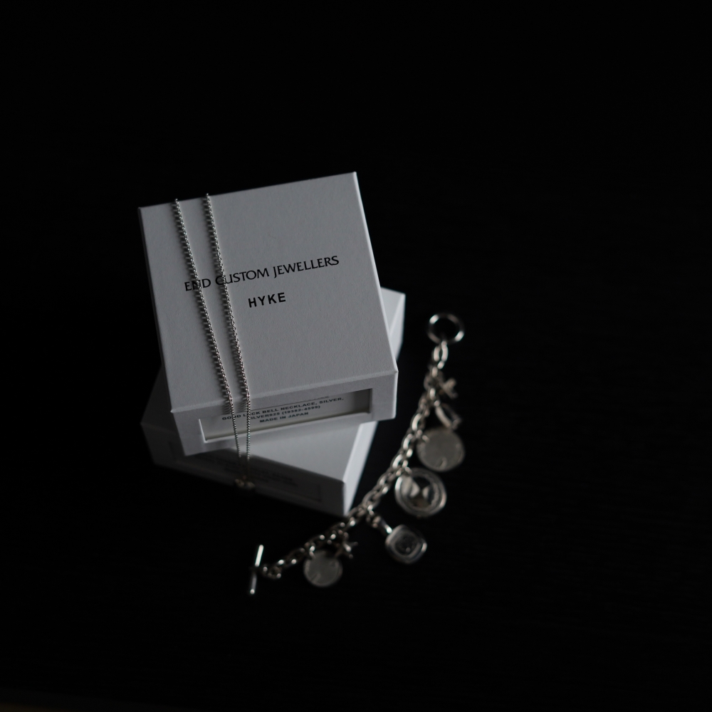 HYKE × END CUSTOM JEWELLERS / MULTI CHARM BRACELET (Silver)