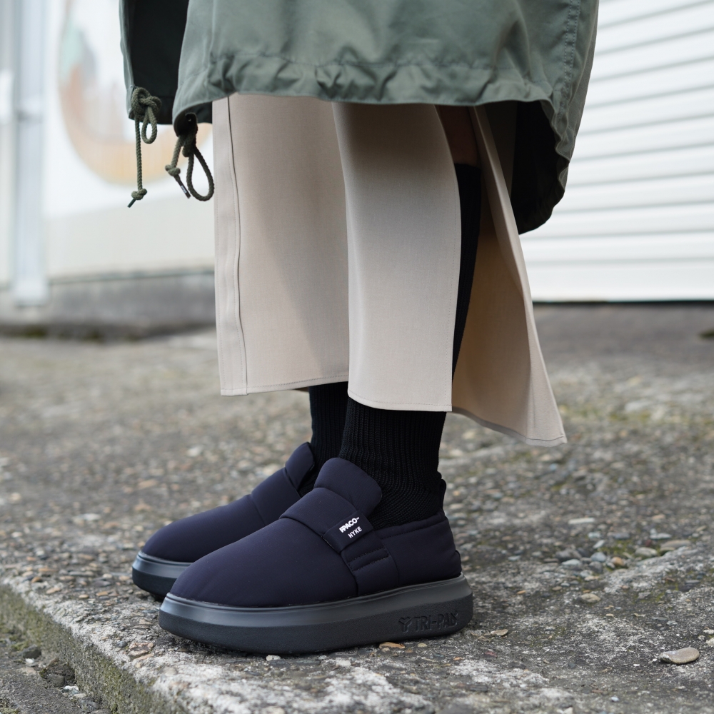 PPACO™ × HYKE / SOFT PAD SHOES - FAT SOLE HYKE Edition 着用イメージ①