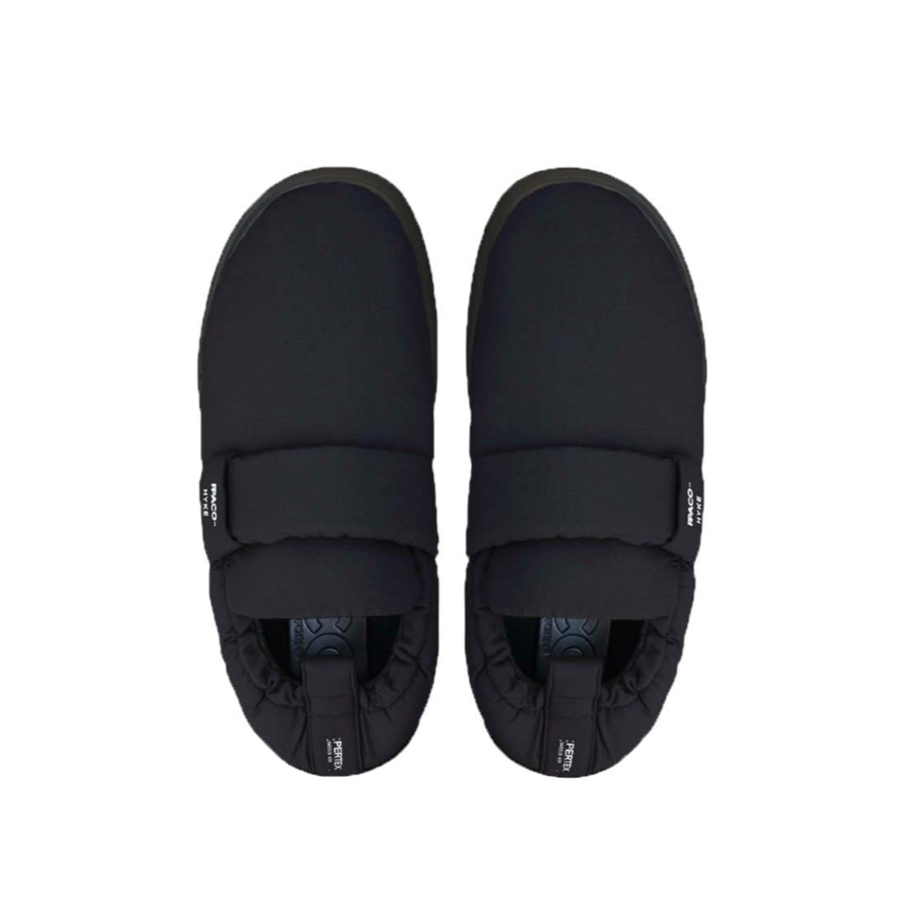 PPACO™ × HYKE / SOFT PAD SHOES - FAT SOLE HYKE Edition (Black) アッパー