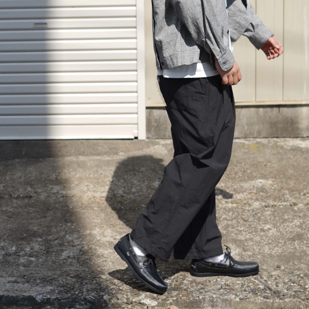 Jackman / Tenpi Baggy Trouser (Black)