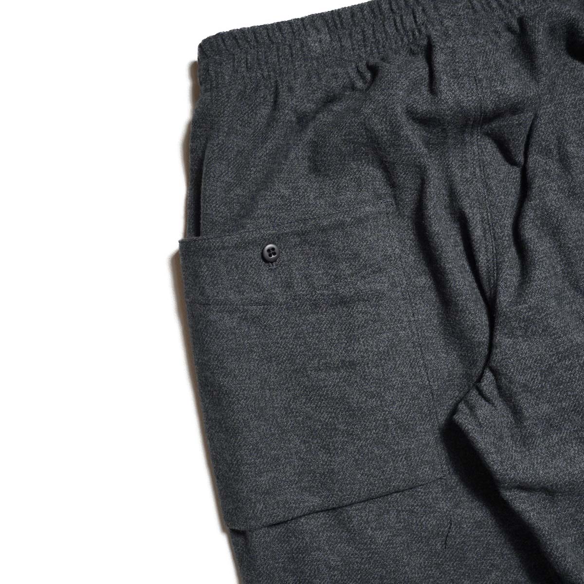 Jackman / CMT Umps Pants (Black Mix) ヒップポケット
