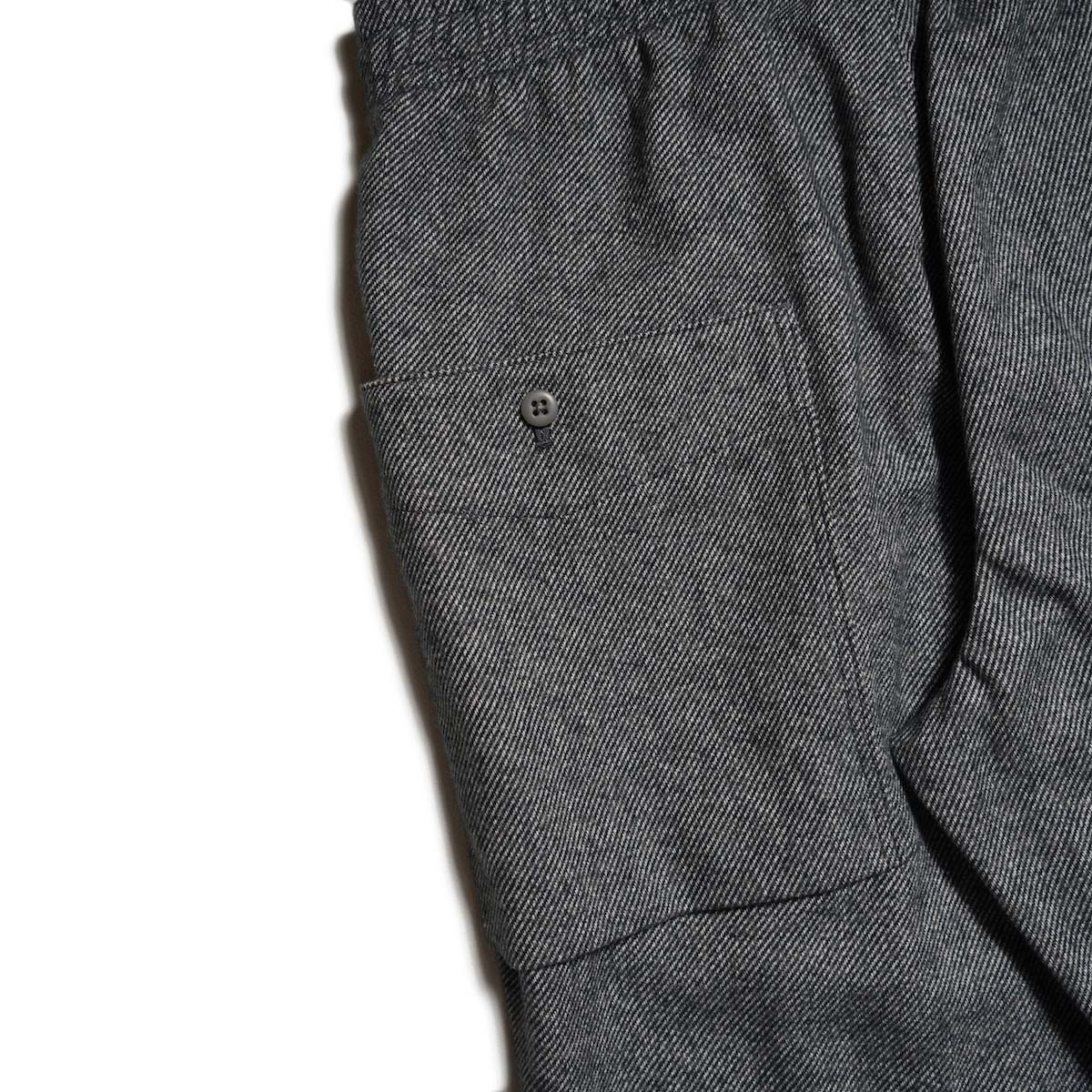 Jackman / CMT Umps Pants (Gray Mix) ヒップポケット