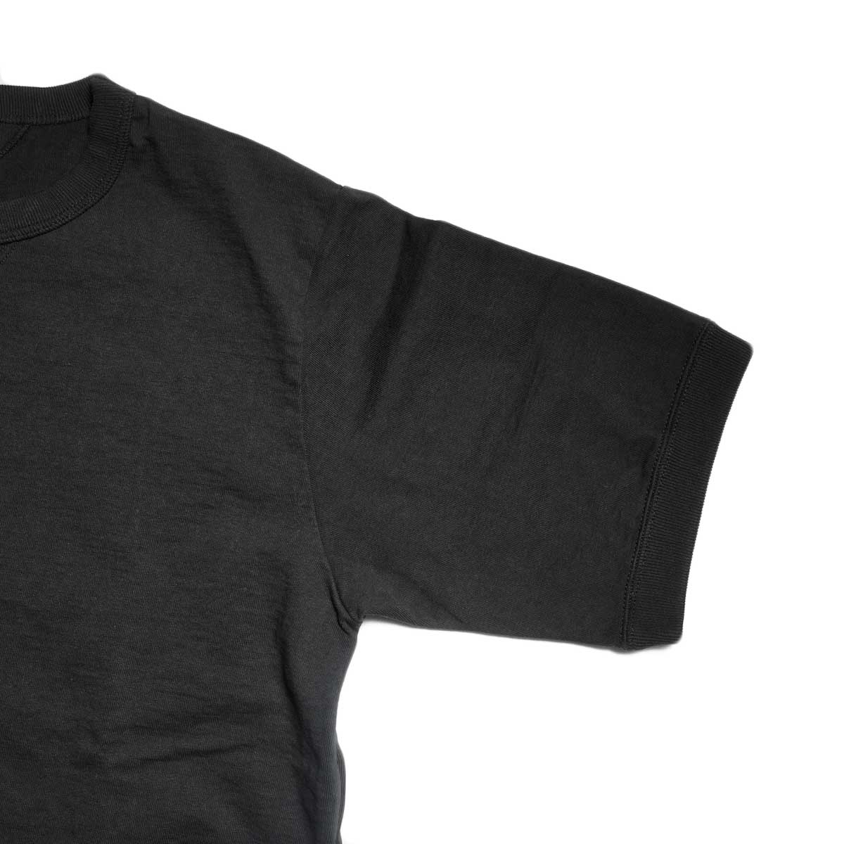 Jackman / Dotsume Rib T-Shirt (Black)