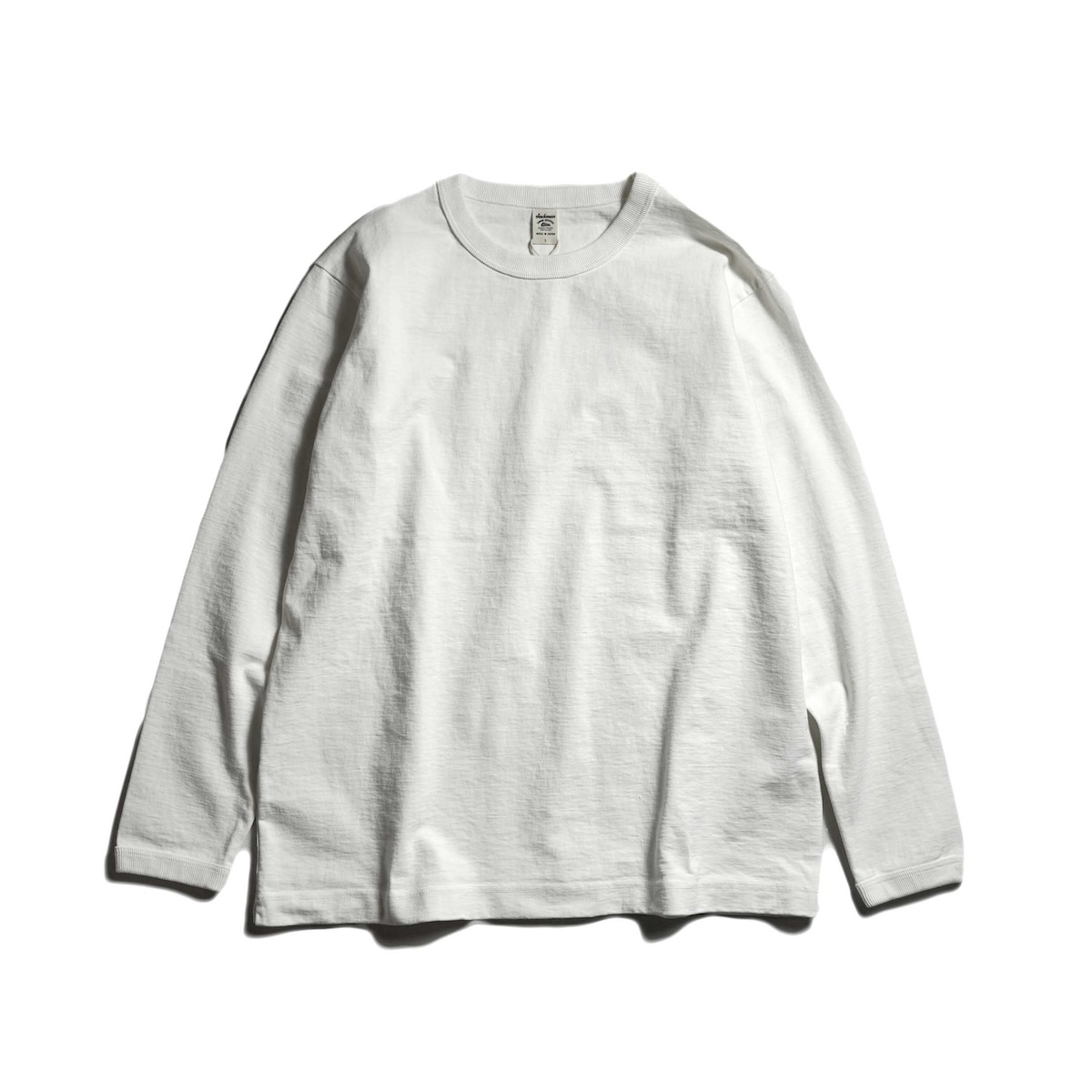 Jackman / Dotsume LS T-Shirt (Off White)
